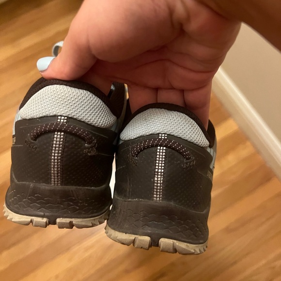 Saucony Women's Peregrine Brown and Light Blue Hiking Shoes Size 9W - Picture 10 of 11